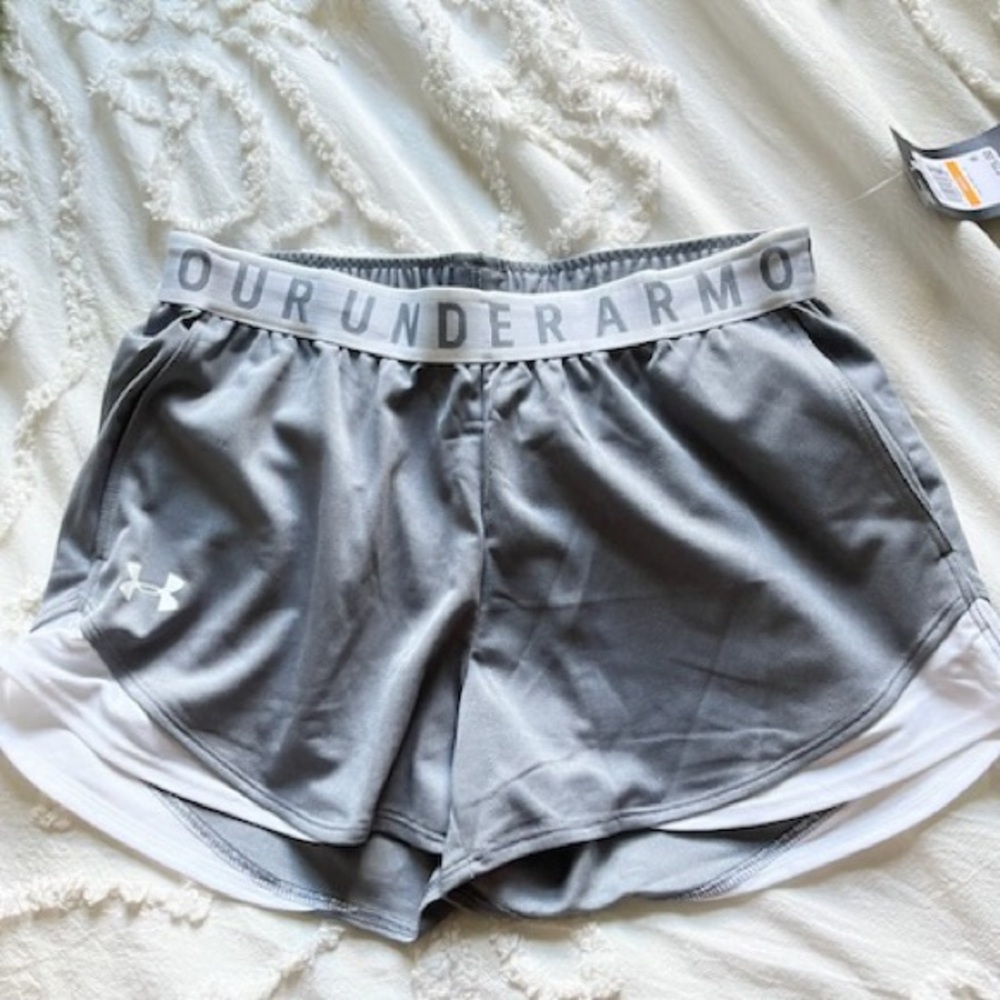 Under Armour Play Up Shorts 3.0 - Gray